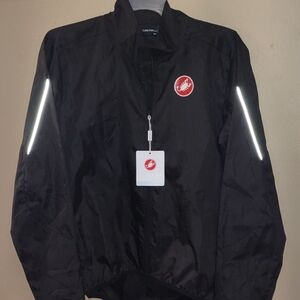 Castelli Windbreaker Lt Wt Wind Resistant Cycling Jacket Size XXL Scorpion NWT